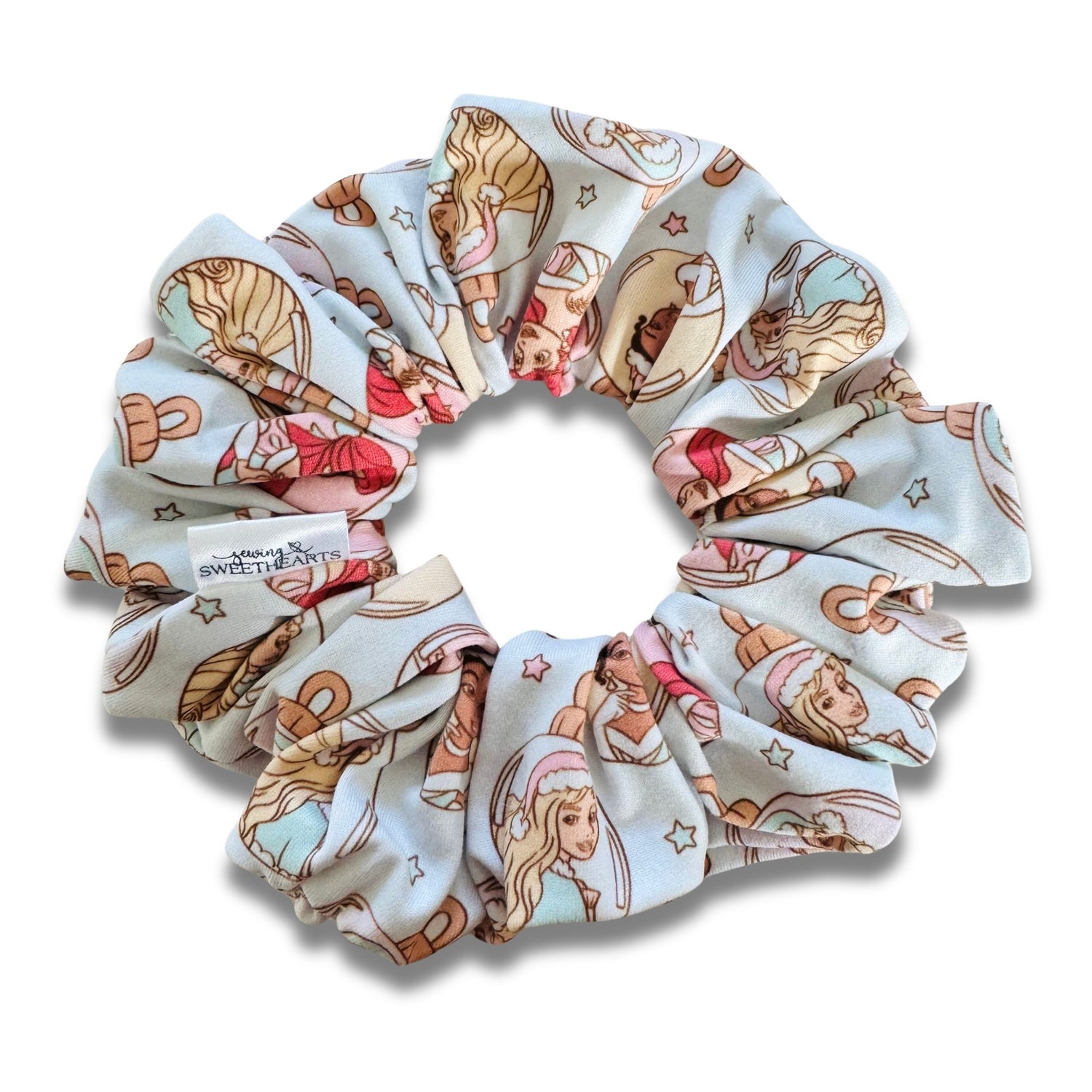 Princess Ornaments Scrunchie  Sewing Sweethearts   
