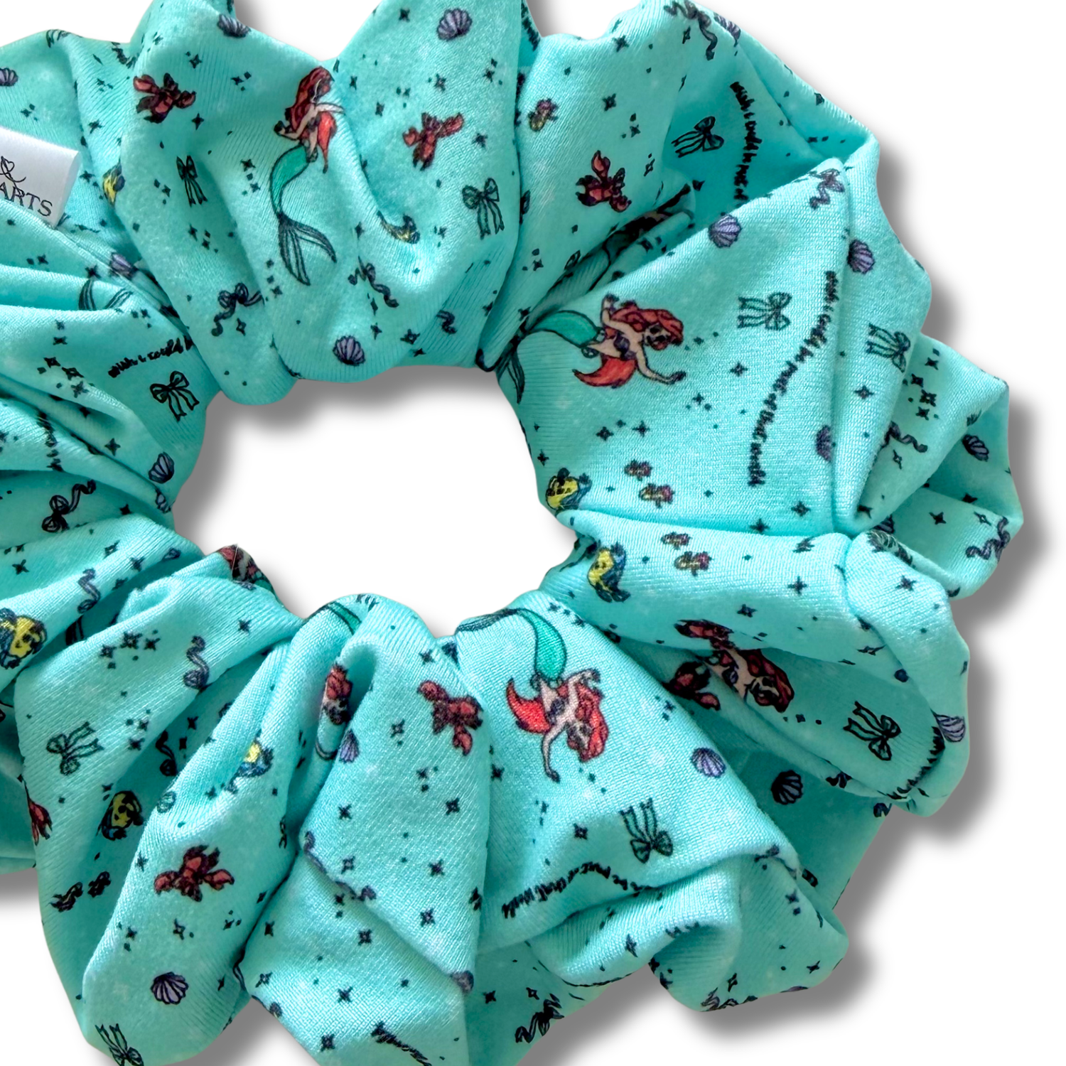 Mermaid Princess (2) Scrunchie Sewing Sweethearts
