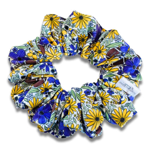 Football: Vikings Scrunchie Sewing Sweethearts