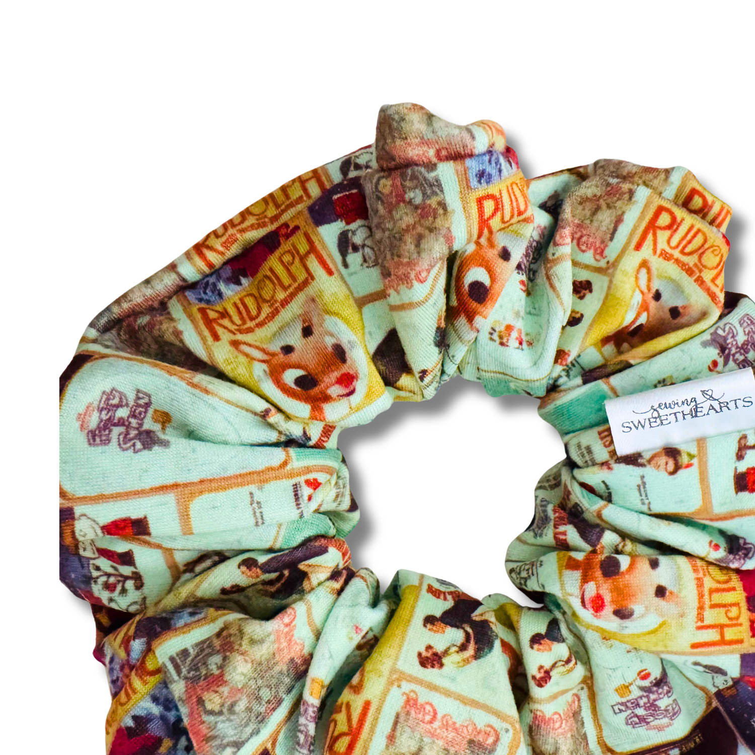 Christmas Movies Scrunchie Sewing Sweethearts