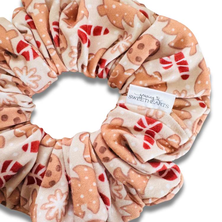 Gingerbread Cookies Scrunchie
