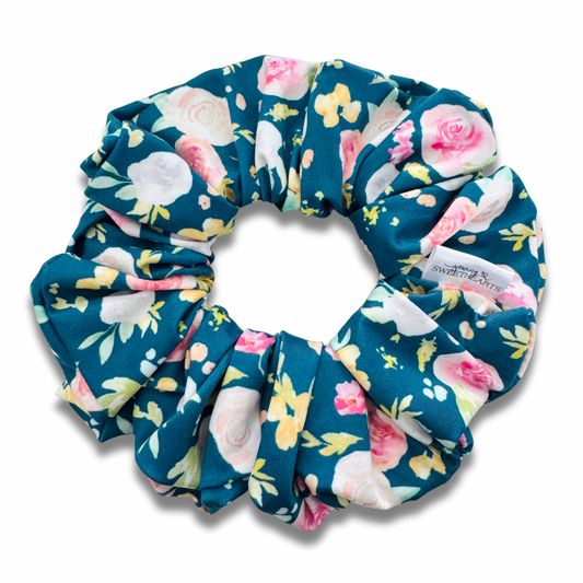 Bright Roses Scrunchie Sewing Sweethearts
