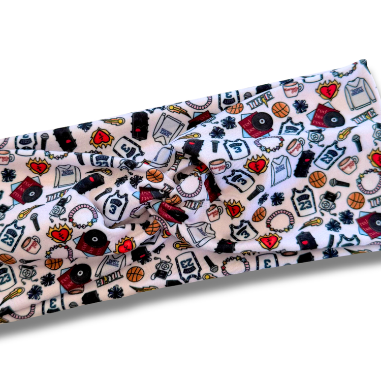 OTH Sweetheart Headband (or removable tie option) Sewing Sweethearts
