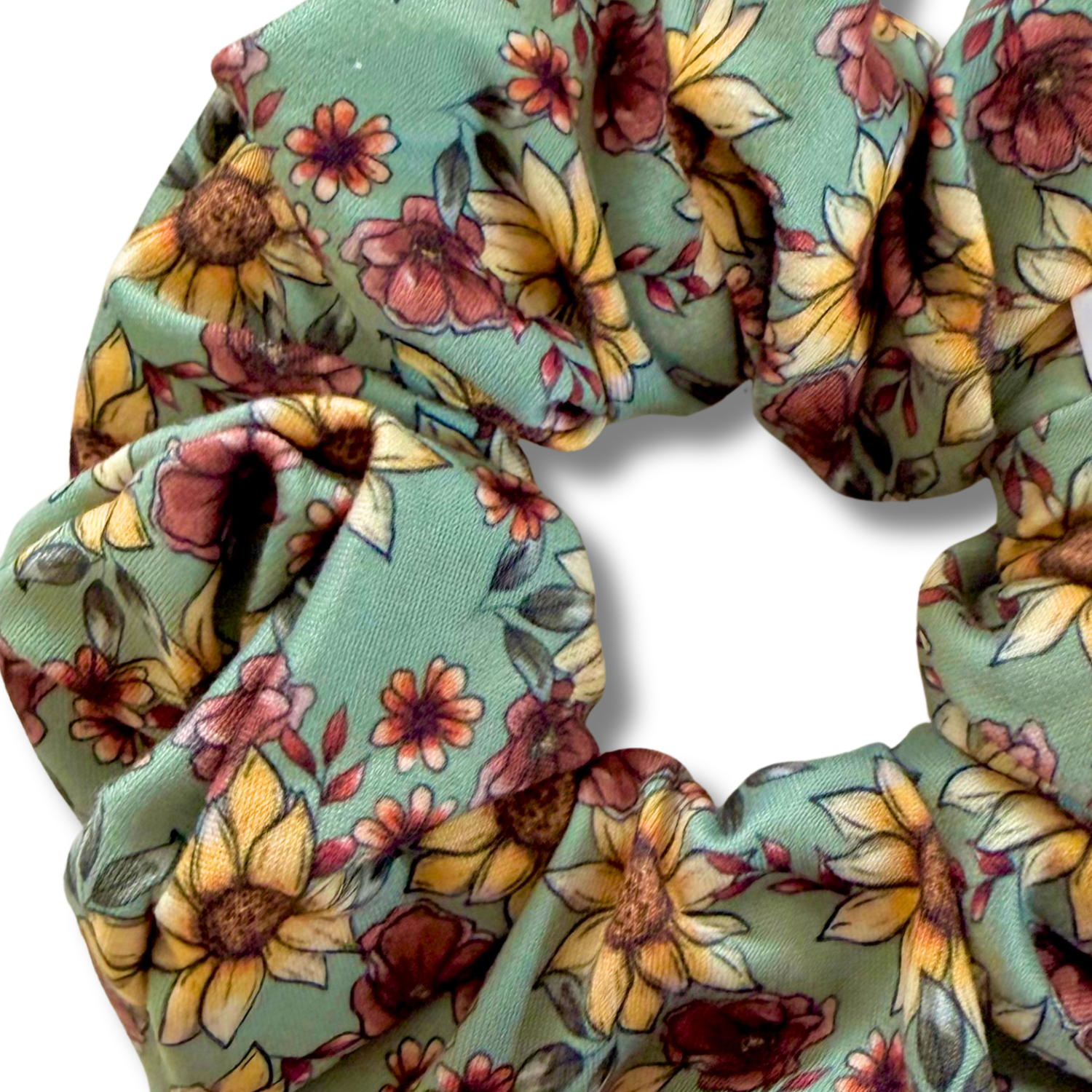 Sunflower Harvest Scrunchie Sewing Sweethearts