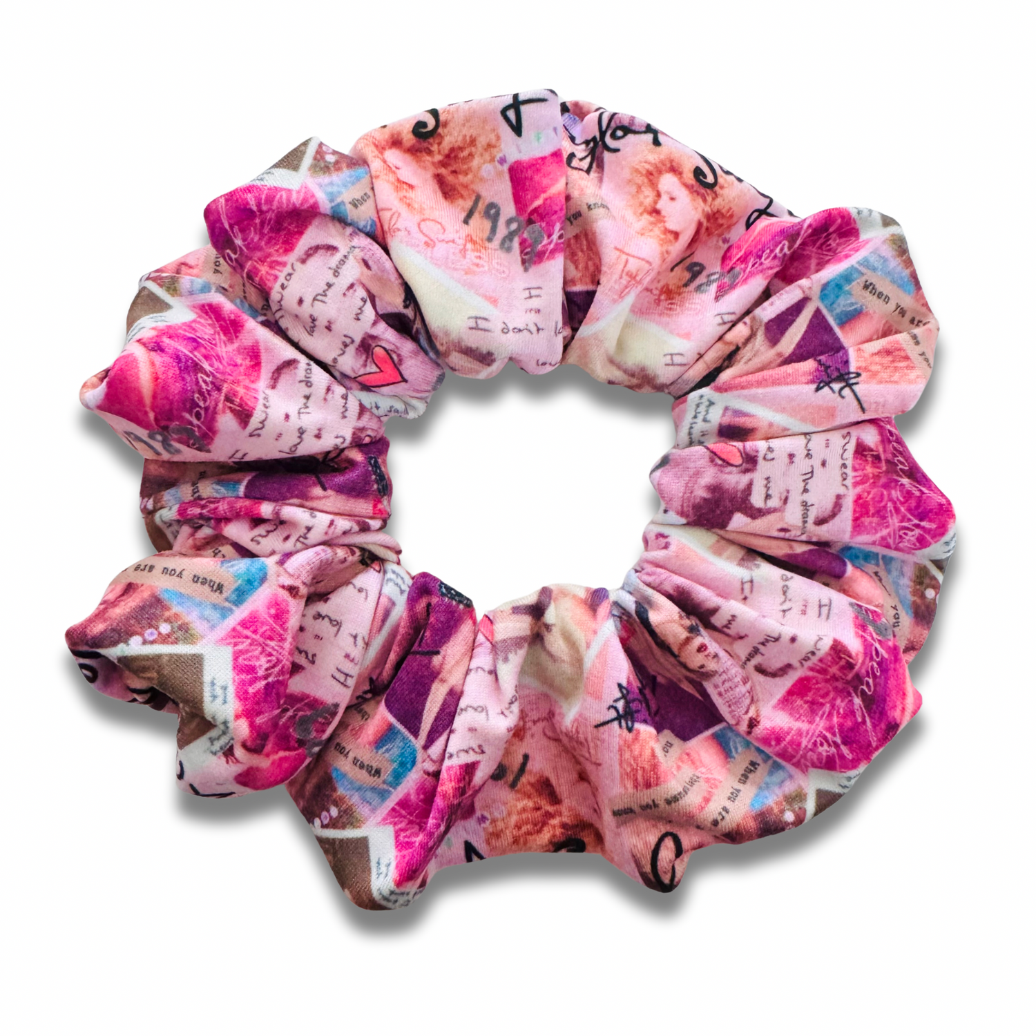 Pink Tay Scrunchie Sewing Sweethearts