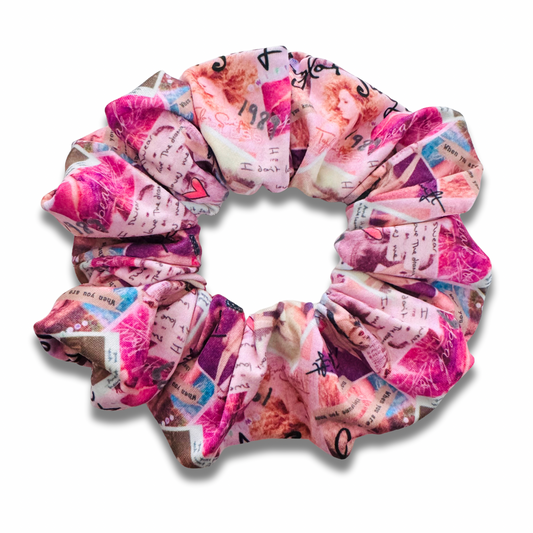 Pink Tay Scrunchie Sewing Sweethearts