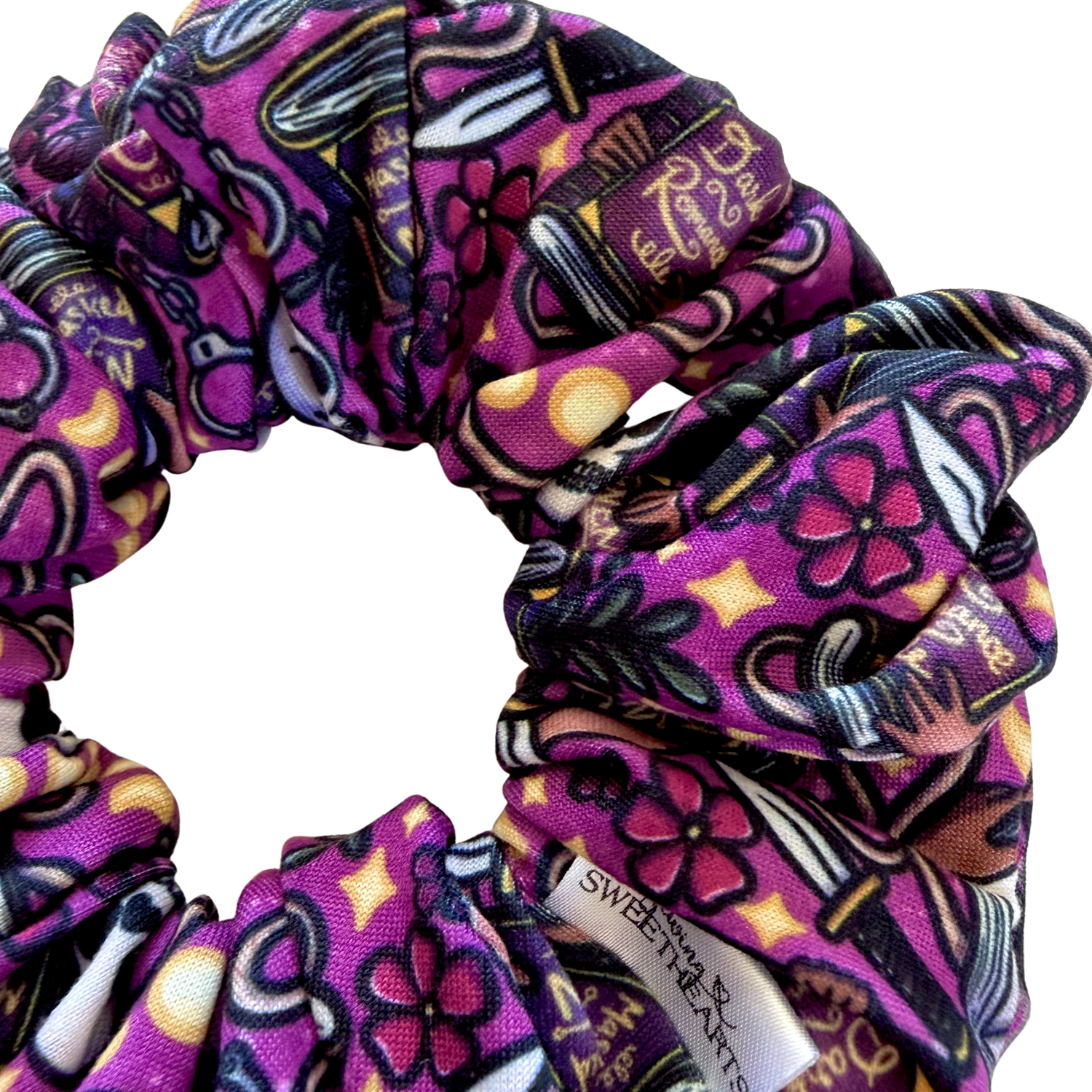 Dark Romance Scrunchie Sewing Sweethearts