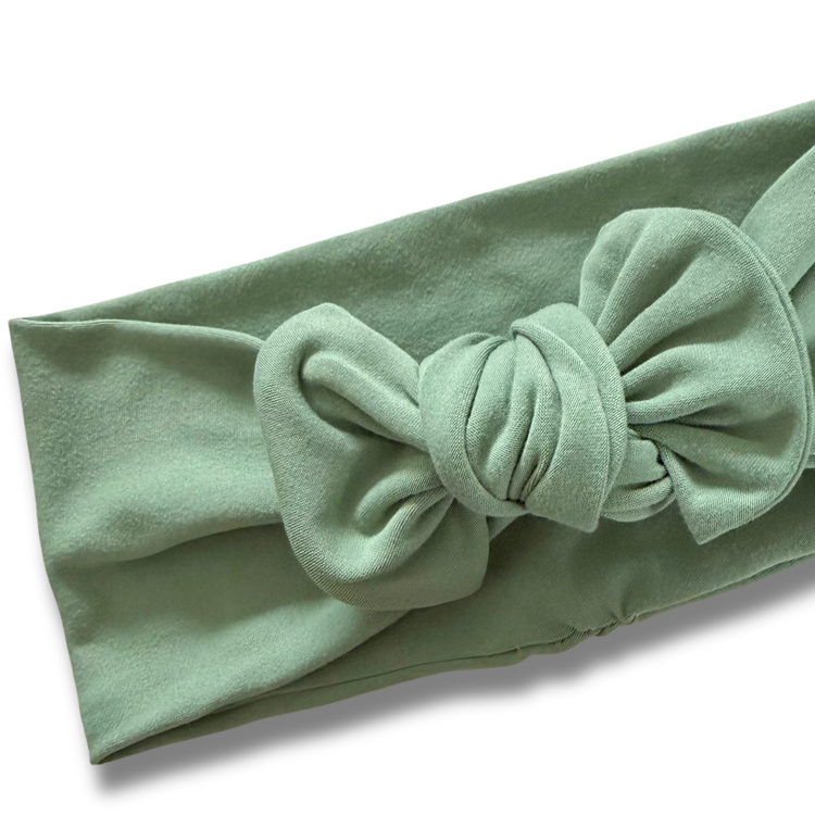 Bright Sage Sweetie Headband Sewing Sweethearts
