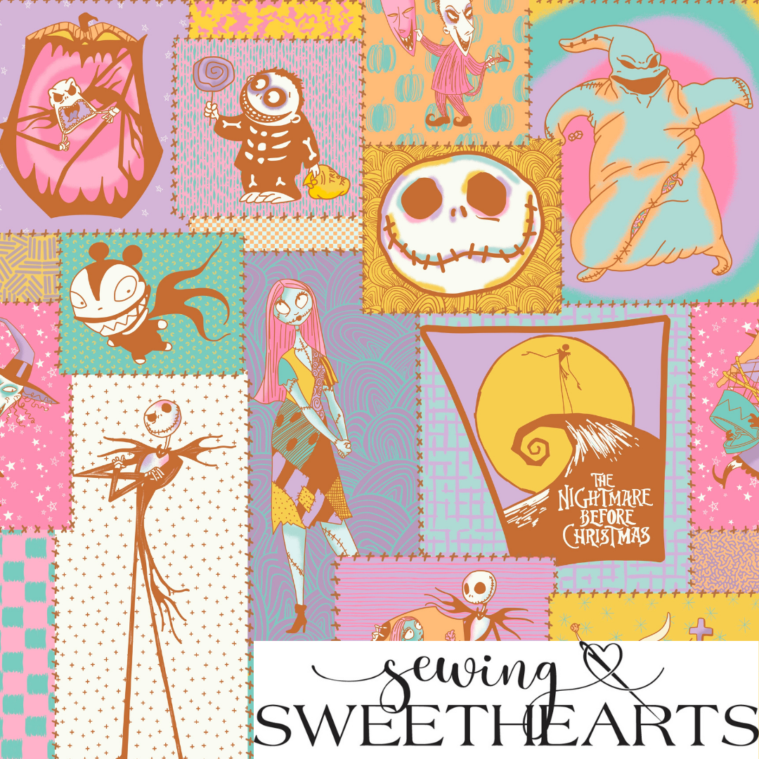 Nightmare Minky Blanket PREORDER (~4 weeks before shipping)  Sewing Sweethearts   