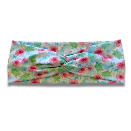 Turtles Sweetheart Headband (or removable tie option) Sewing Sweethearts Sweetheart