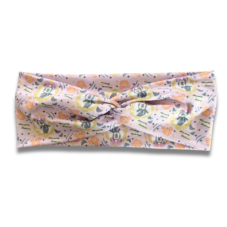 Not So Scary Mouse Sweetheart Headband (or removable tie option) Sewing Sweethearts Sweetheart