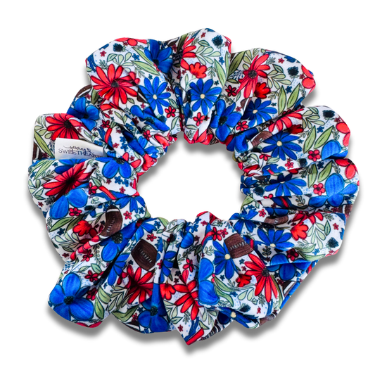 Football: Bills Scrunchie Sewing Sweethearts