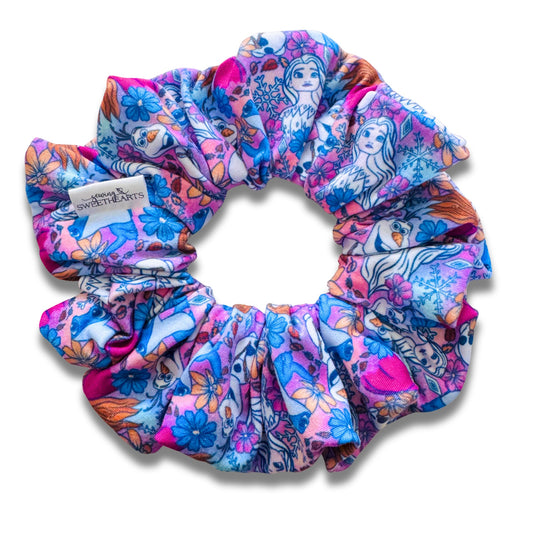 Ice Sisters Scrunchie Sewing Sweethearts