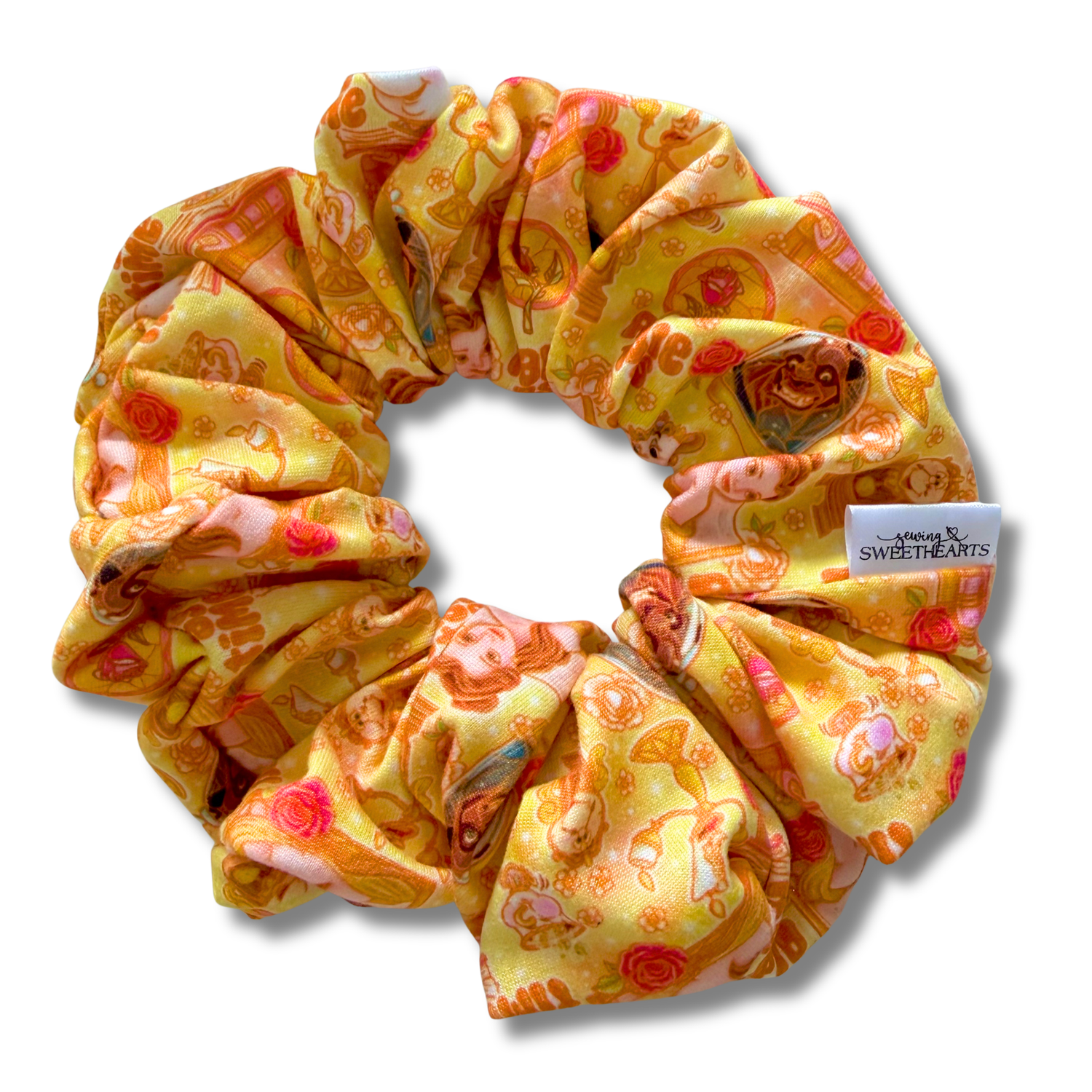 Beauty Princess (2) Scrunchie Sewing Sweethearts