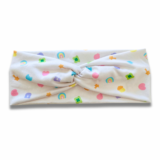 Lucky Charms Sweetheart Headband (or removable tie option) Sewing Sweethearts Sweetheart