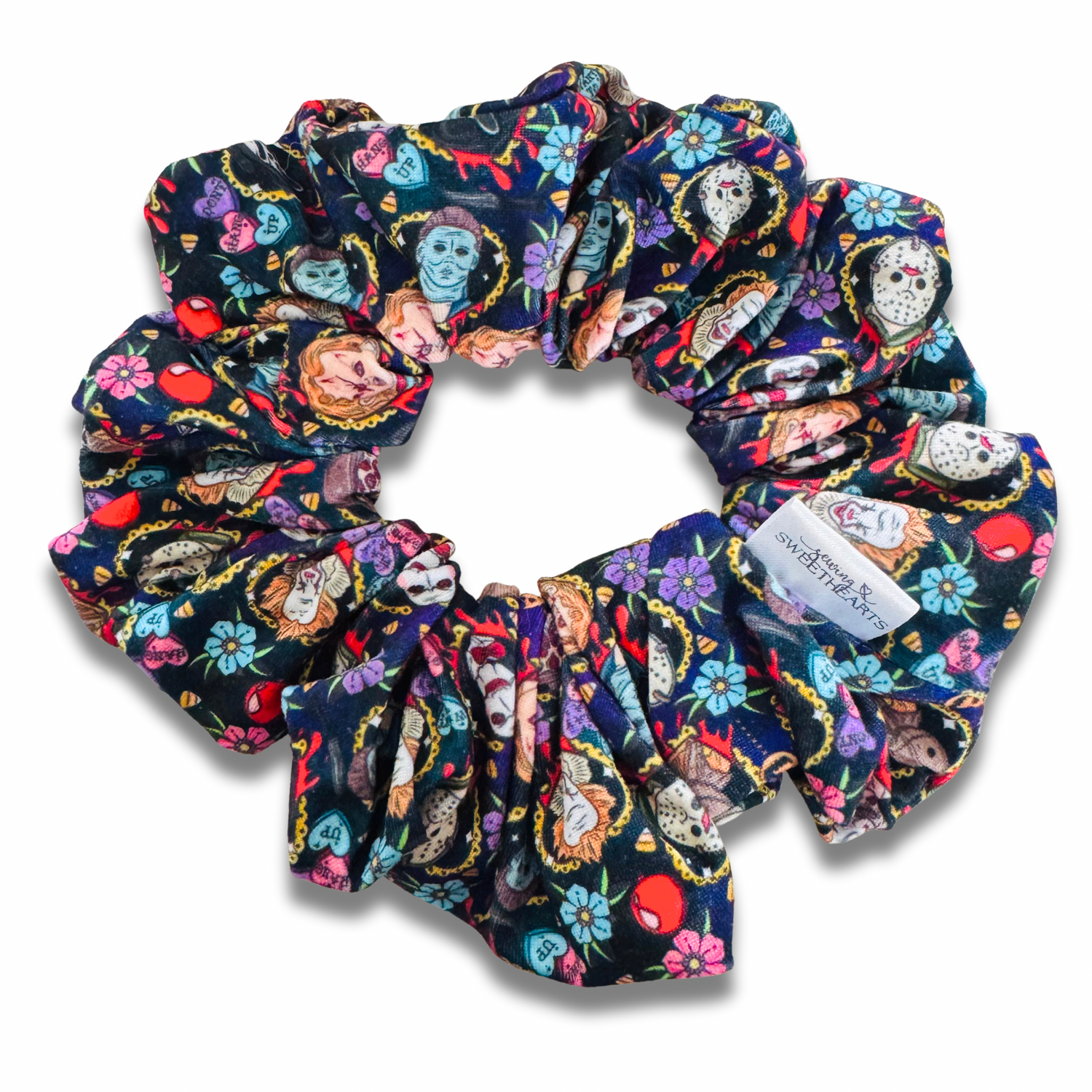 Horror Guys Scrunchie Sewing Sweethearts