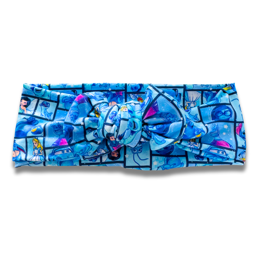 Characters in Blue Sweetie Headband Sewing Sweethearts