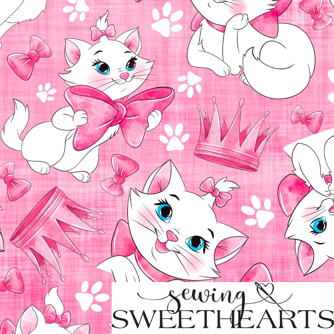 Fancy Kitten Minky Blanket PREORDER (~4 weeks before shipping)  Sewing Sweethearts   