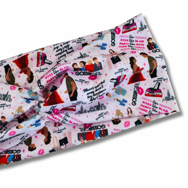 Gossip Sweetheart Headband (or removable tie option)