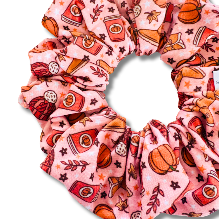 Fall Girl Scrunchie Sewing Sweethearts