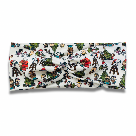 Peanuts Holiday Sweetheart Headband (or removable tie option) Sewing Sweethearts Sweetheart