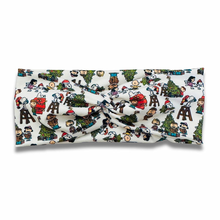 Peanuts Holiday Sweetheart Headband (or removable tie option) Sewing Sweethearts Sweetheart