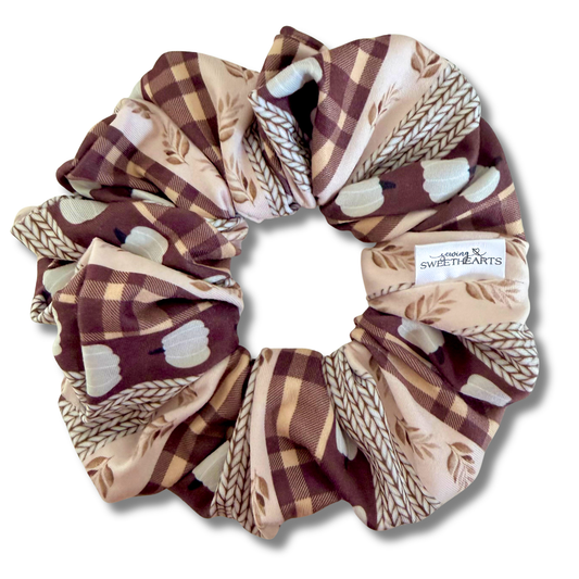 Cozy Fall Scrunchie Sewing Sweethearts