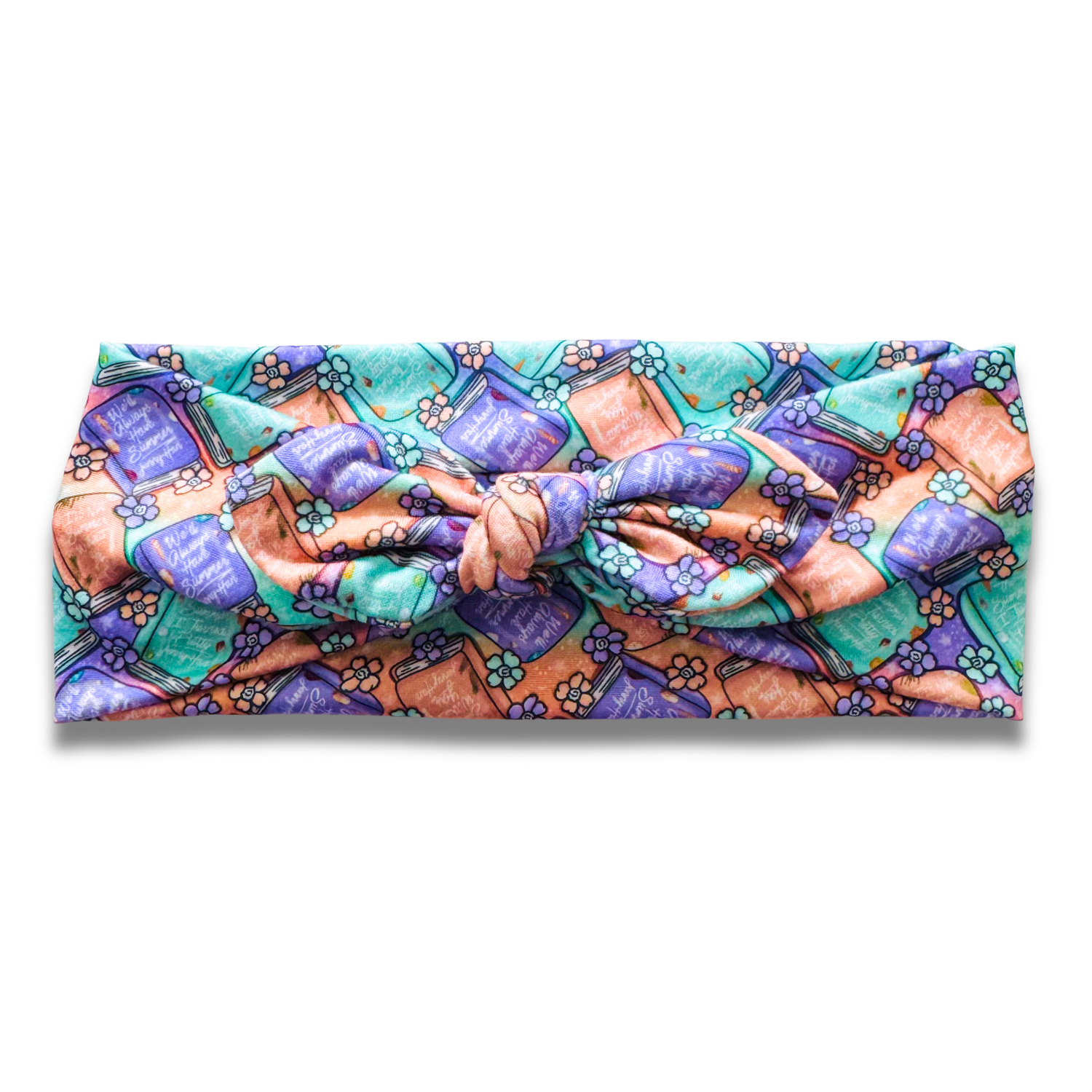 TSITP on Pastel Sweetheart Headband (or removable tie option) Sewing Sweethearts Sweetheart with Removable Tie