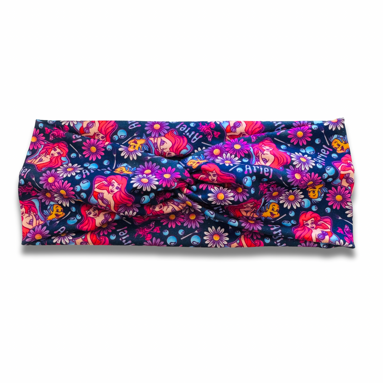 Mermaid Princess Sweetheart Headband (or removable tie option) Sewing Sweethearts Sweetheart