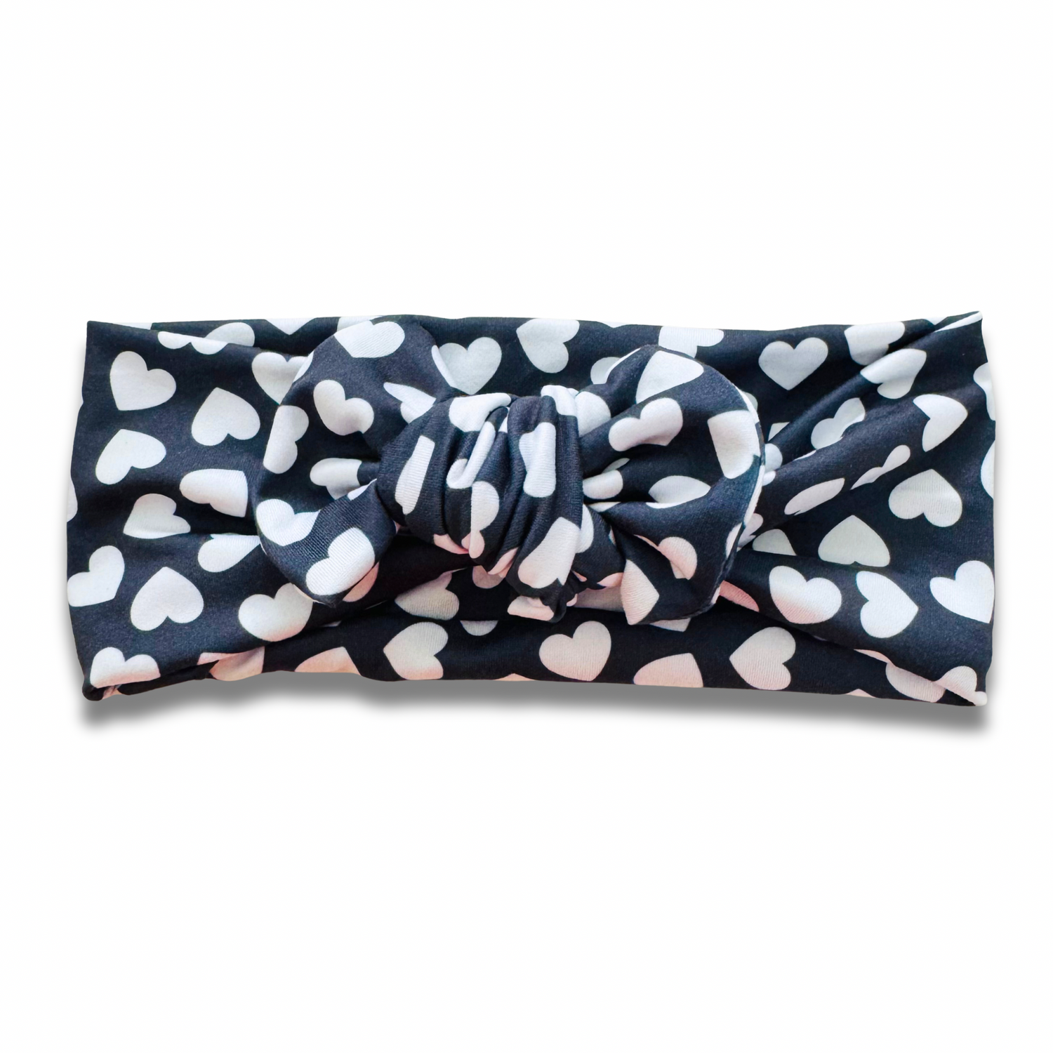 Black Hearts Sweetie Headband Sewing Sweethearts