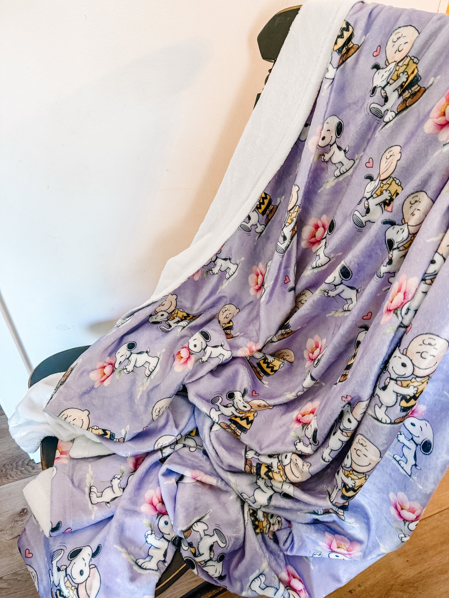 Peanuts Minky Blanket PREORDER (~4 weeks before shipping) Sewing Sweethearts