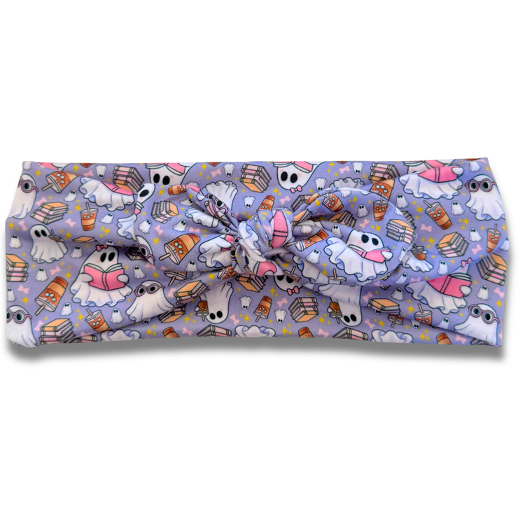 Hot Ghouls Read Sweetheart Headband (or removable tie option) Sewing Sweethearts Sweetheart with Removable Tie