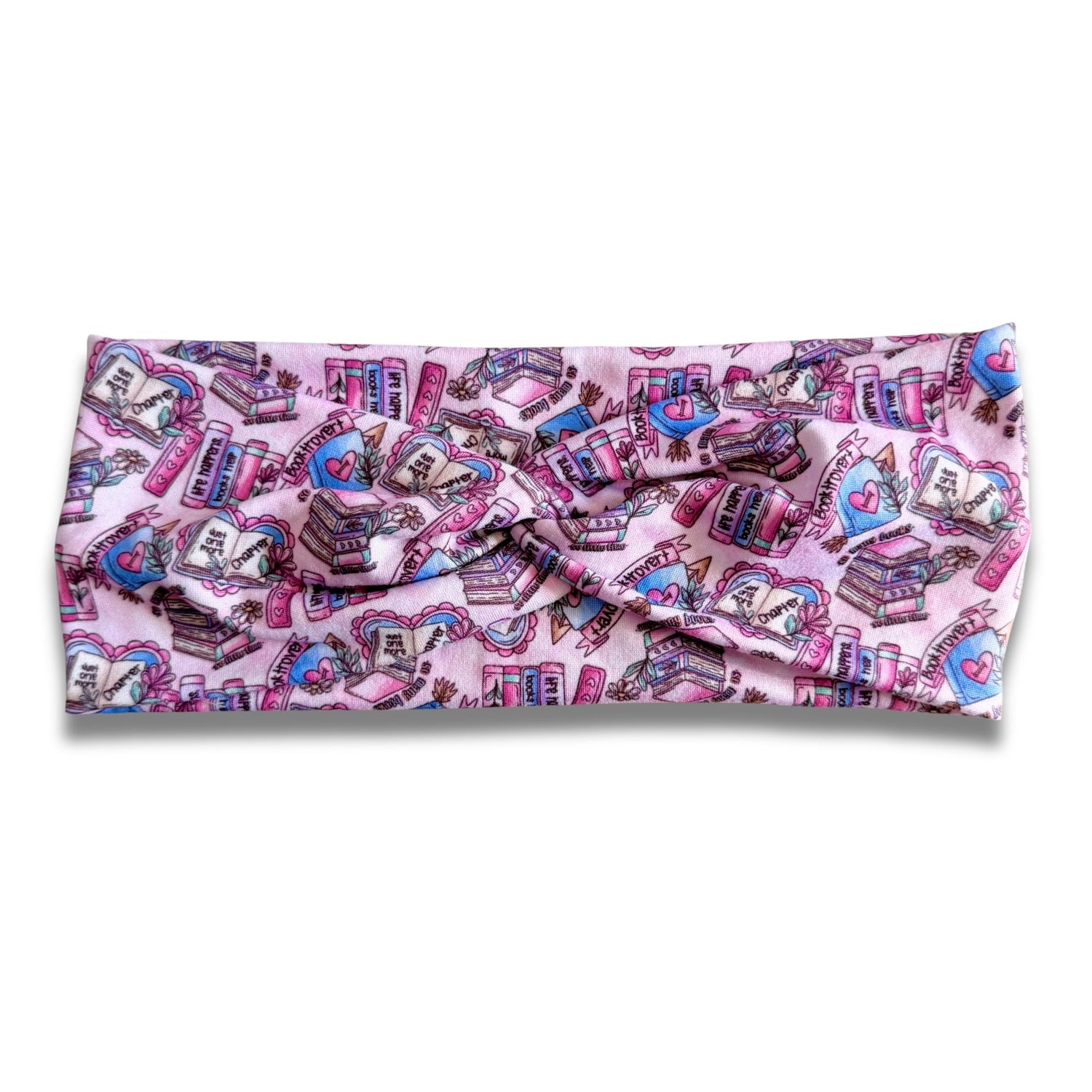 Booktrovert Sweetheart Headband (or removable tie option) Sewing Sweethearts Sweetheart