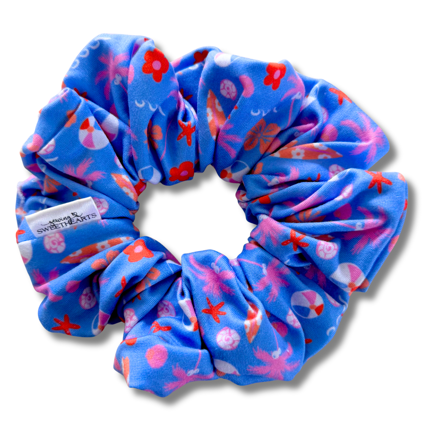 Beachy Scrunchie Sewing Sweethearts