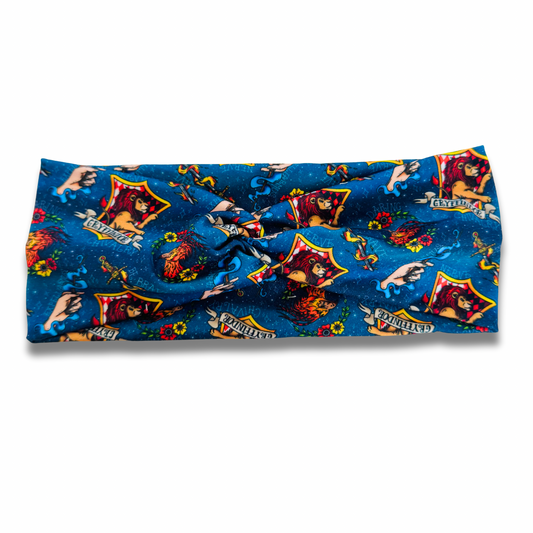 Wizard Houses: G Sweetheart Headband (or removable tie option) Sewing Sweethearts Sweetheart