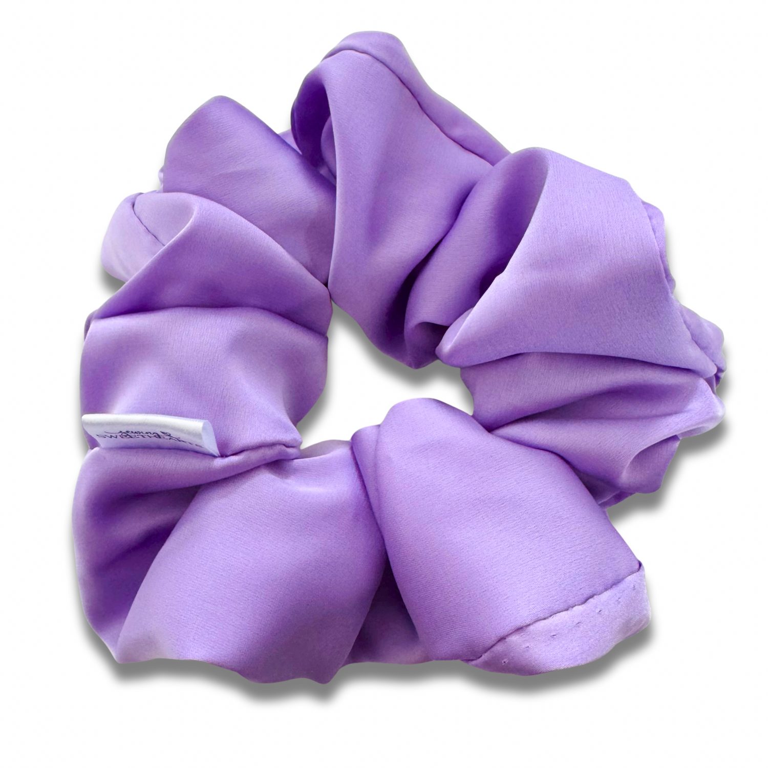 Lilac Satin Scrunchie Sewing Sweethearts