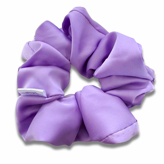 Lilac Satin Scrunchie Sewing Sweethearts