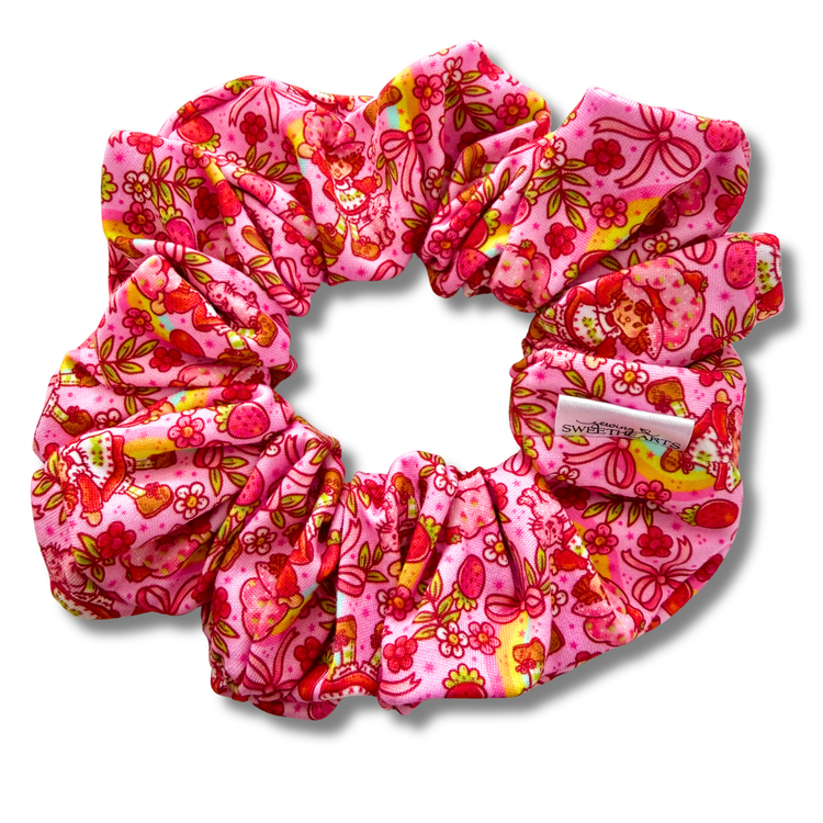 Strawberry Girl Scrunchie Sewing Sweethearts