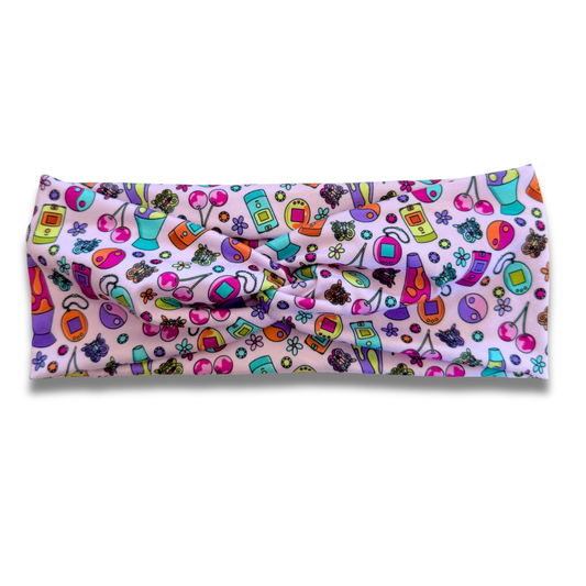 90s Girl Sweetheart Headband (or removable tie option) Sewing Sweethearts Sweetheart