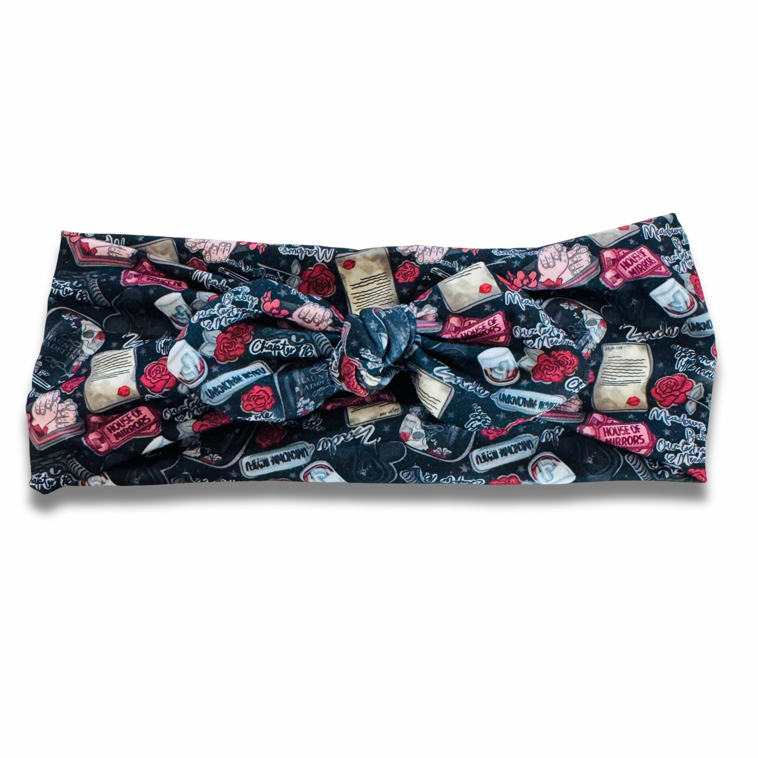 Adeline Sweetheart Headband (or removable tie option) Sewing Sweethearts Sweetheart with Removable Tie