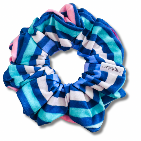 Sorbet Stripes Scrunchie Sewing Sweethearts