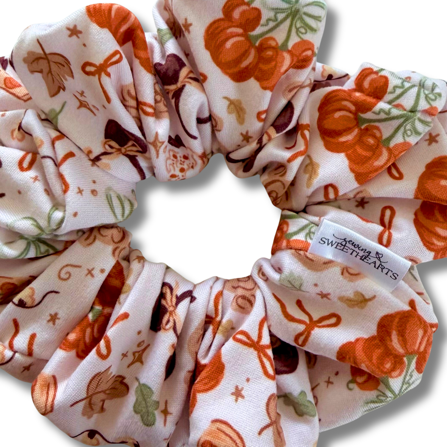 Fall Mouse Scrunchie Sewing Sweethearts