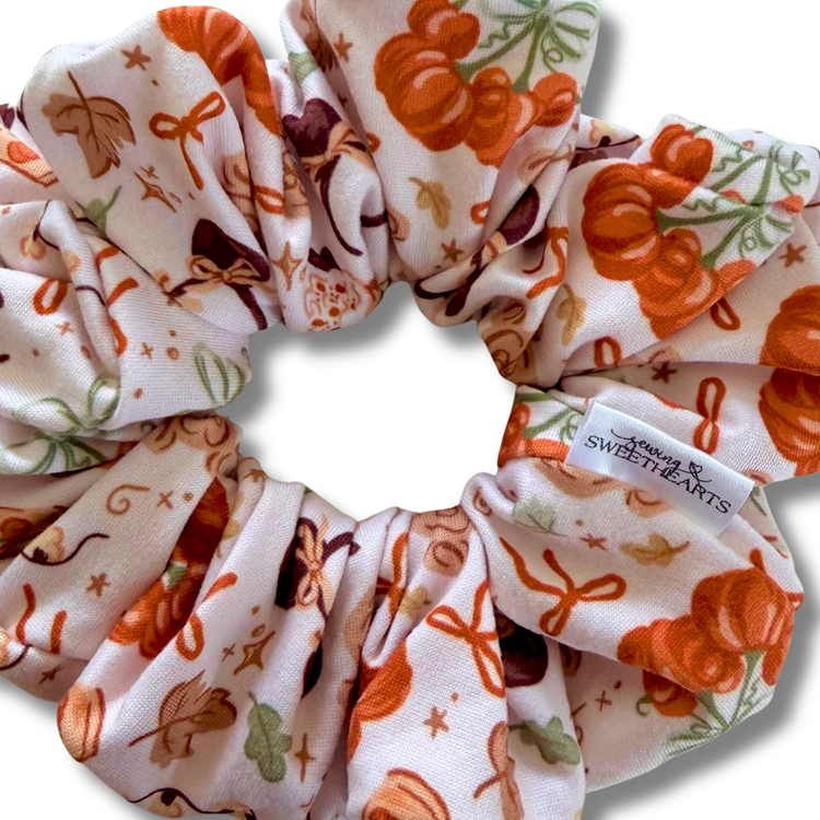Fall Mouse Scrunchie Sewing Sweethearts