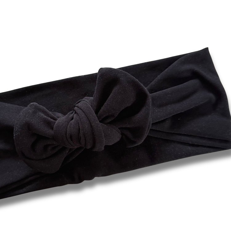 Black Sweetie Headband Sewing Sweethearts