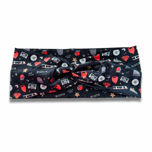 Hi! My Name Is… Sweetheart Headband (or removable tie option) Sewing Sweethearts Sweetheart