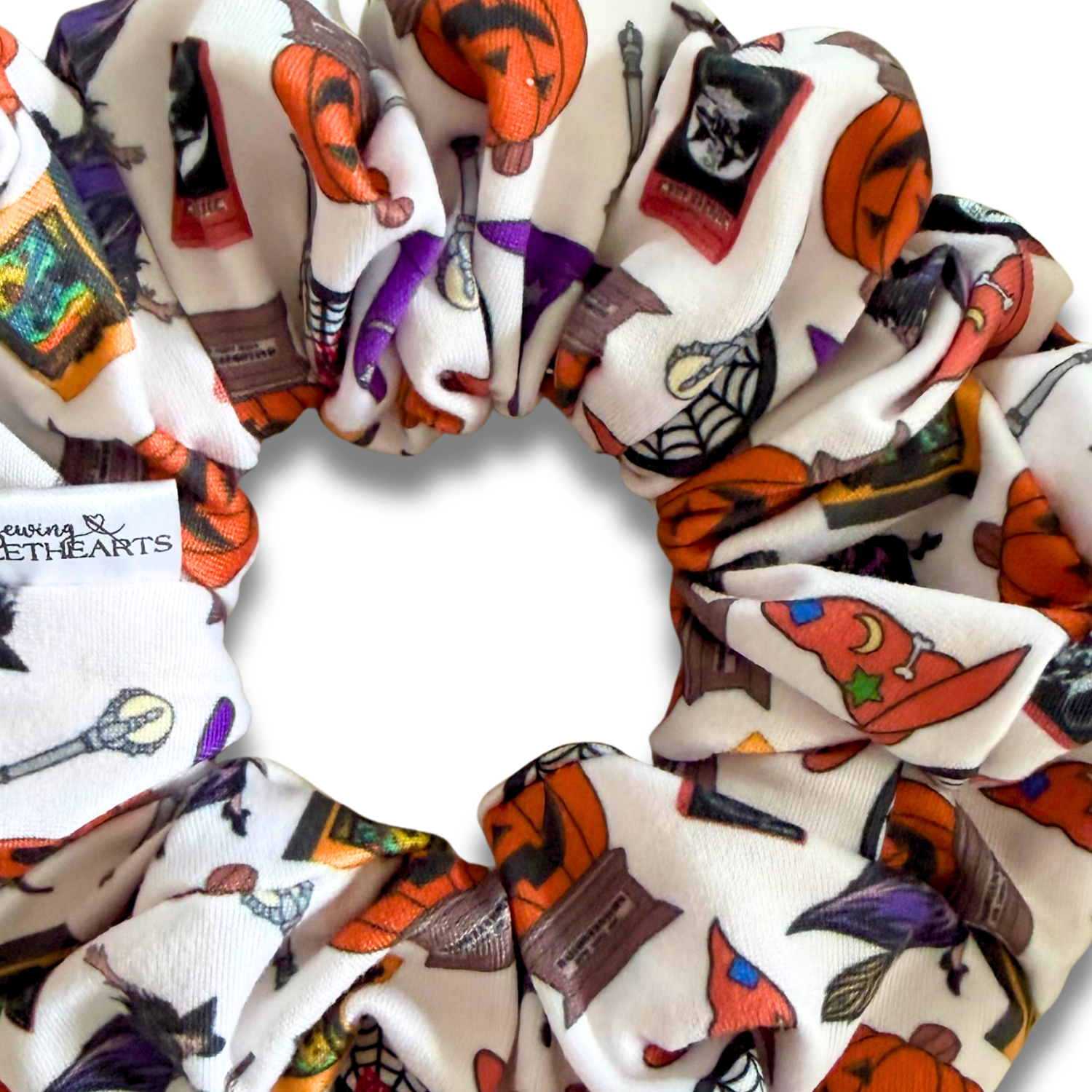 Halloween University Scrunchie Sewing Sweethearts