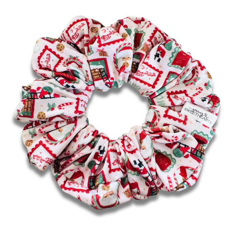 Santa Claus is Coming to Town Scrunchie