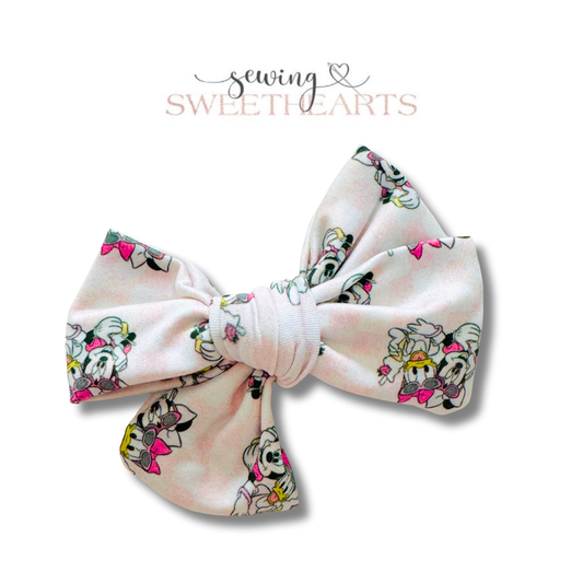 Ice Cream Girls Bow Sewing Sweethearts
