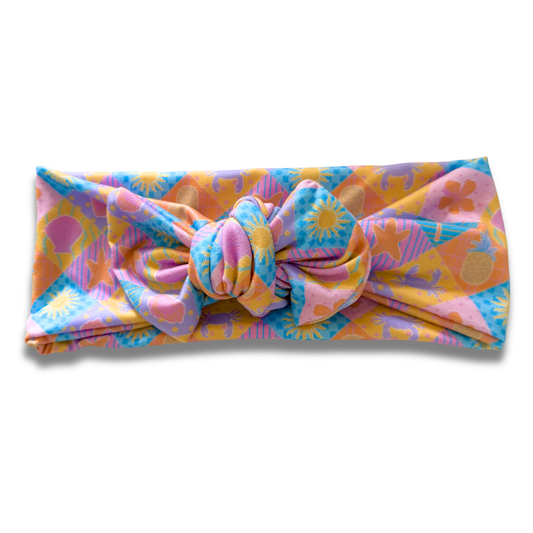 Summer is Beachy Sweetie Headband Sewing Sweethearts