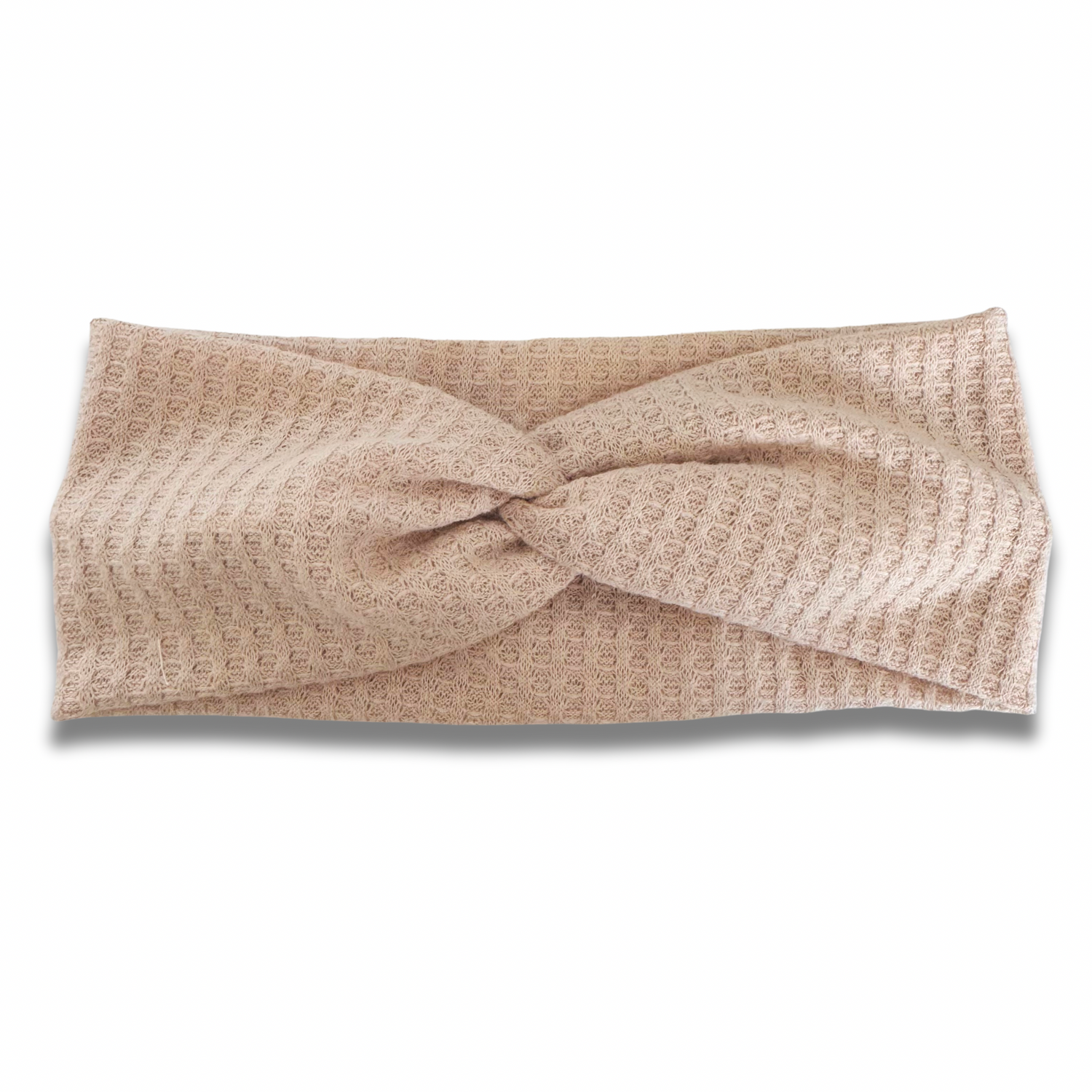 Beige Waffle Knit Sweetheart (or removable tie option) Sewing Sweethearts Sweetheart
